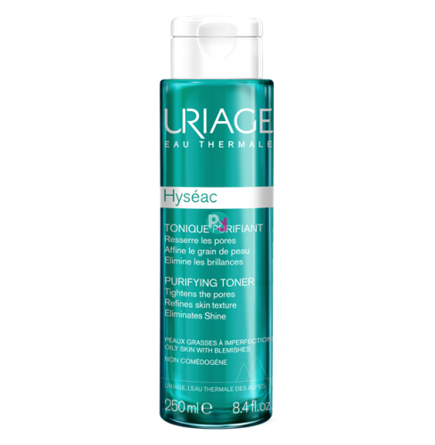 Uriage Hyseac Purifying Toner Cleansing, Toning Lotion for Oily Skin with Imperfections 250ml